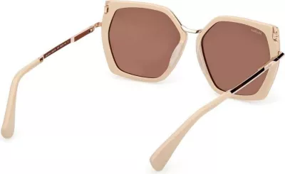 Syze dielli për femra Max Mara MILLER-5 MM0136 25E, ivori/kafe [Madhësia: 56]