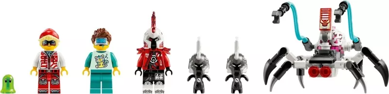 Set LEGO DREAMZZZ 71497, Tiger Mech dhe Hot Rod Car, 1006 pjesë
