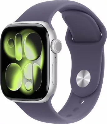 Smartwatch Apple Watch S11 Aluminium Cellular 42mm, rrip sportiv vjollcë