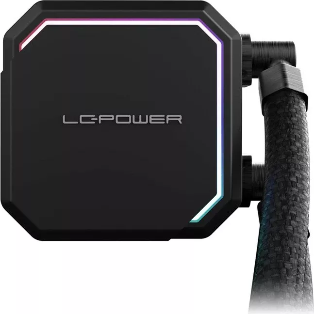 Ftohës uji all-in-one LC-Power LC-CC-280-B, 2x140mm, RGB, i zi