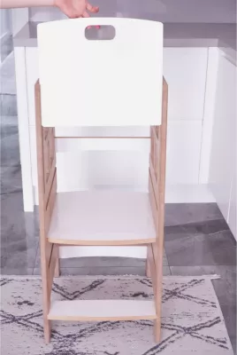 Kullë edukative për fëmijë, ngjyrë kafe dhe e bardhë, Hanah Home