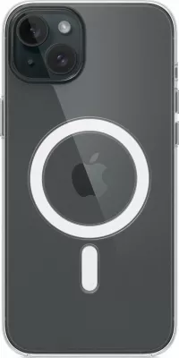 Mbështjellës Apple MagSafe MT213ZM/A për iPhone 15 Plus 6.7", transparent