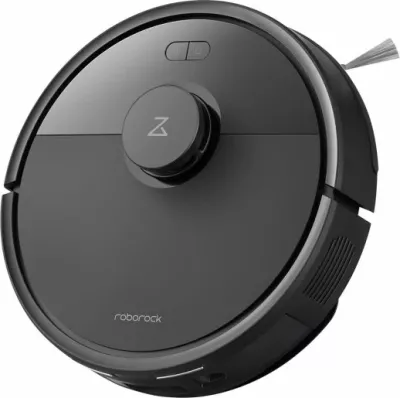robot fshesë me korrent ROBOROCK Q7, 8000Pa, LiDAR, me fshirje të lagësht, Wi‑Fi 2.4GHz, i zi