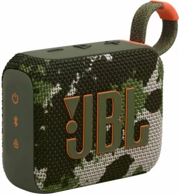 Altoparlant Bluetooth portativ JBL Go 4, 4.2W, IP67, 7 orë, Bluetooth 5.3, Squad (kamuflazh)