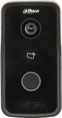 Panel interfoni Dahua VTO2111D-P-S3 2MP PoE me lexues MIFARE RFID, IP65, grafit