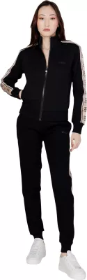Duks për femra Guess Active Britney Full Zipper, i zi [Madhësia: S]