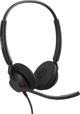 Kufje Jabra Engage 40, USB-A UC Stereo, me kabllo, për zyrë/qendër thirrjesh, 63 g, e zezë