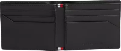 Portofol për meshkuj Tommy Hilfiger TH Business Saffi Mini CC AM0AM14785, i zi