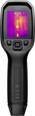 Termometër infra të kuq FLIR TG268 me ekran LCD, 8 GB, i zi