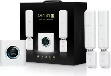 Router tavoline Ubiquiti AmpliFi HD, Wi-Fi 5 (802.11ac), Dual-band, i bardhë