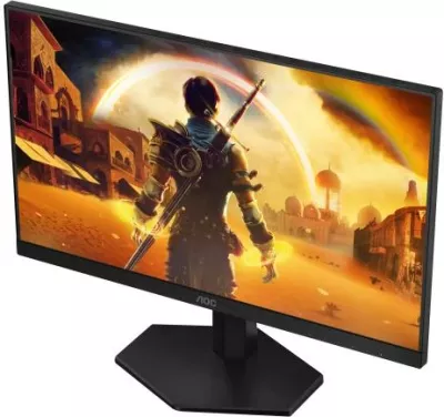 Monitor AOC 24G42E 23.8" Full HD 1920x1080 180Hz Fast-IPS 1ms HDR10 AdaptiveSync, e zezë/gri