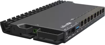 Ruter Mikrotik RB5009UG+S+IN, 7x1G + 1x2.5G Ethernet, 1x SFP+ 10G, USB 3.0, 1GB RAM, e zezë