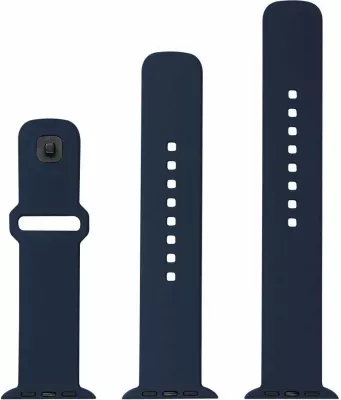 Rrip silikoni Fixed Sporty FIXSST2-436-BL për Apple Watch 38/40/41 mm, 160-225 mm, set 3 copë, kaltër