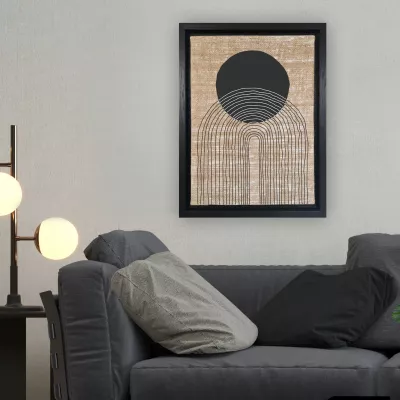 Pikturë dekorative në kanavacë, shumëngjyrëshe, Wallity LSJ217893327732 - 96136, 96x136cm