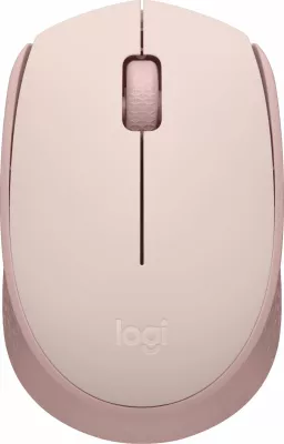 Maus Logitech M171 (910-006865) pa kabllo 2.4GHz 1000 DPI me marrës USB, rozë