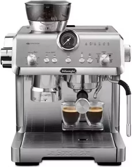 Aparat kafeje DeLonghi La Specialista Opera EC9555.M, presion 19 bar, 2000ml, argjendtë