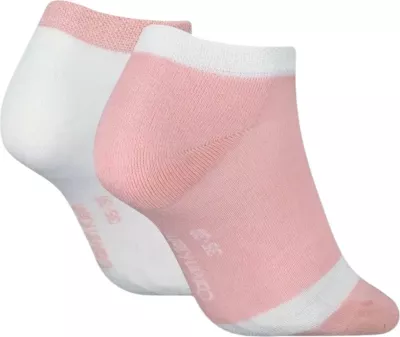 Çorape sneaker për femra Calvin Klein Jeans CKJ Women Sneaker 2P Glossy 701230600, të bardha-rozë [Madhësia: 35-38]