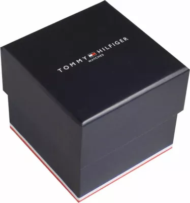 Orë dore për meshkuj Tommy Hilfiger, e zezë