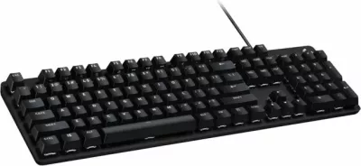Tastierë mekanike gaming Logitech G413, USB, US International layout, ndriçim LED i bardhë, e zezë