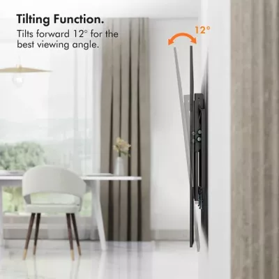 Mbajtëse muri për TV VONHAUS 3005006 23-43\" tilt deri 35kg, e zezë