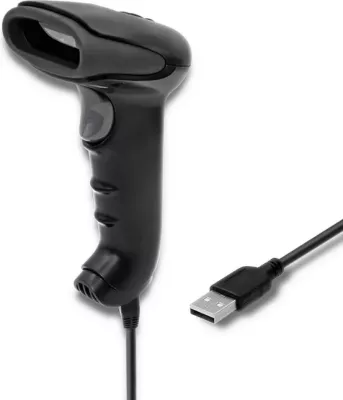 Qoltec 50868 Skaner lazer pa tela 1D | 2D | E zezë