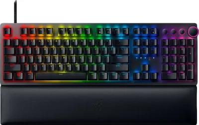 Tastierë Razer Huntsman V2, Wired, USB, RGB LED, e zezë
