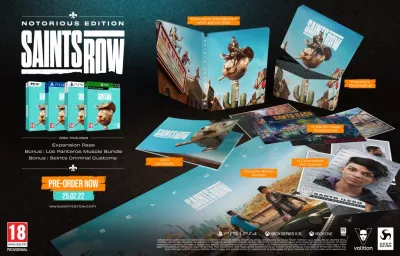 Lojë Xbox Deep Silver Saints Row Notorious Edition për Xbox One & Xbox Series X|S, PEGI 18