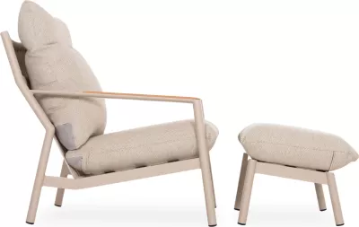 Set karrige lounge me këmbështetëse këmbësh Oblivion