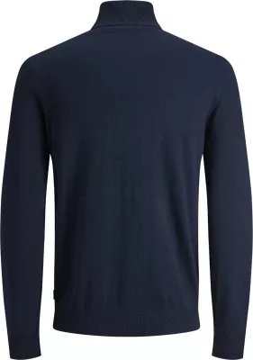 Xhemper për meshkuj Jack & Jones JJEEMIL Knit Roll Neck STS 12157417, blu [Madhësia: M]