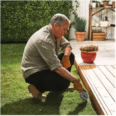 Trimmer pa kabllo 2-në-1 VONHAUS 2500259, 3.6V Li-ion, teh 10 cm + gërshërë bari 7 cm, adaptor UK/EU, gri/zi/portokalli