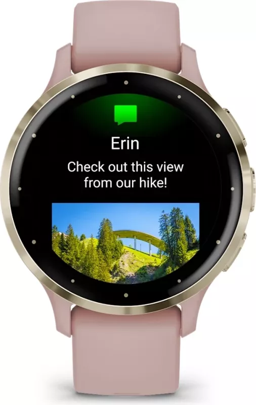 Smartwatch Garmin Venu 3S Dust Rose & Soft Gold, 41 mm thumbnail 2
