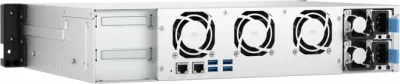 NAS QNAP TS-855EU-RP-8G 8-bay, 8GB RAM, 2x 2.5GbE, 2U rack short-depth, 2x PSU, i zi