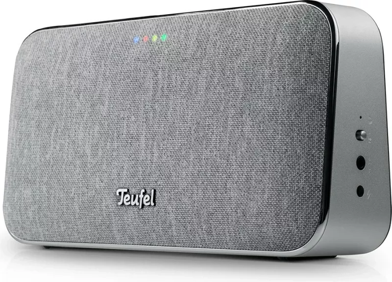 Altoparlant wireless Teufel MOTIV GO VOICE, Wi-Fi, Bluetooth, silver white