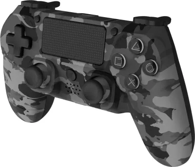 Kontroller wireless DragonShock MIZAR+ për PS4/PC/Mobile, Hall-Effect, gri camo