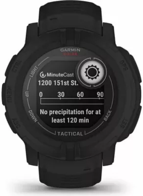 Orë sportive Garmin unisex, e zezë