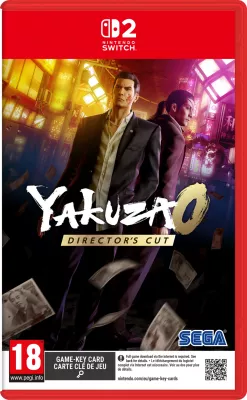 Lojë Nintendo Switch 2 SEGA Yakuza 0 Director's Cut, PEGI 18