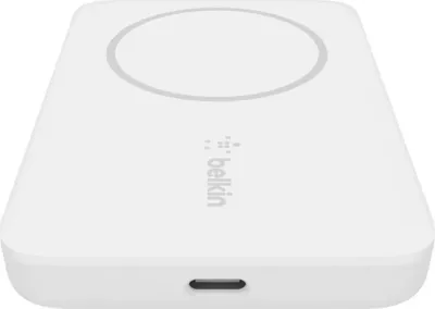 Power bank Belkin BPD002BTWH, 2500 mAh, Wireless, Bardhë