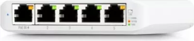 Switch Ubiquiti UniFi Flex Mini (3-pack), Managed, Gigabit Ethernet, PoE, Bardhë