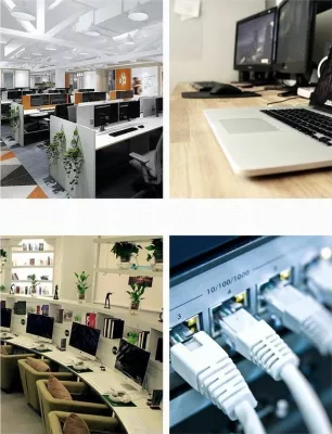 Kabllo Ethernet Ugreen RJ45 Cat6 UTP 2 m, e zezë