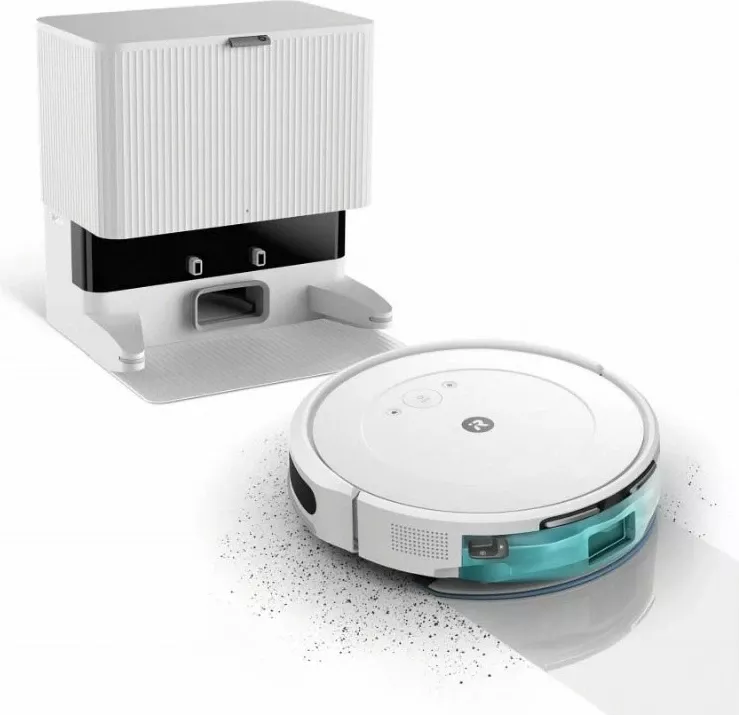 Robot pastrues iRobot Roomba Combo Essential 2 me stacion AutoEmpty, Bardhë
