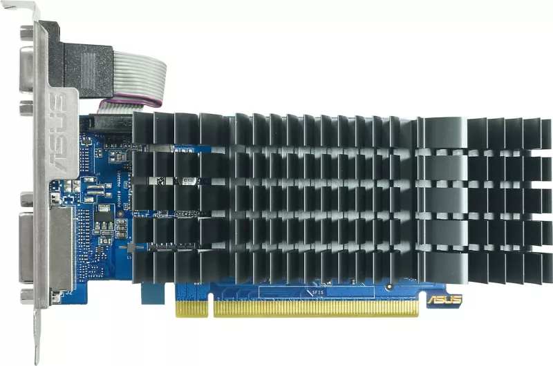 Kartelë grafike ASUS GeForce GT 710, 2 GB, GDDR5, PCI Express 2.0, e zezë/blu