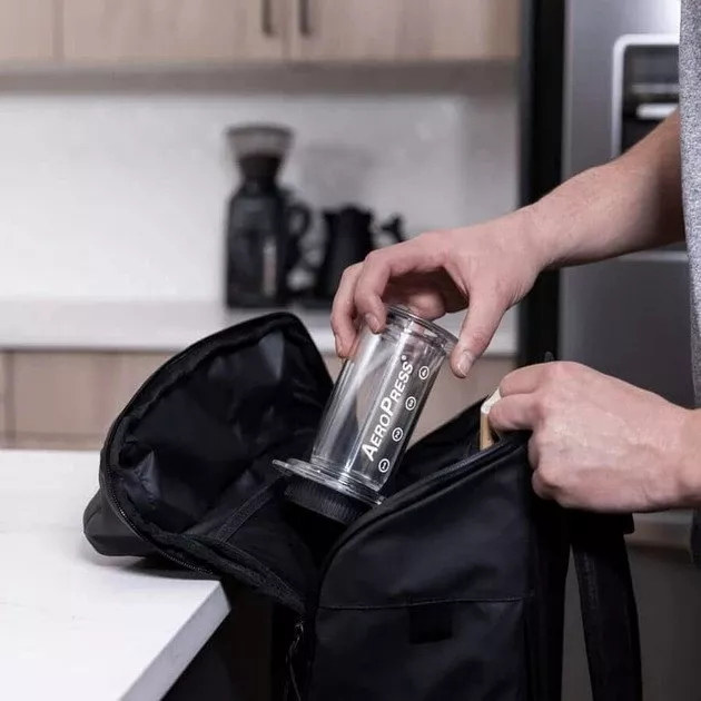 Aparat manual për kafe AeroPress Clear, 250 ml, Transparent