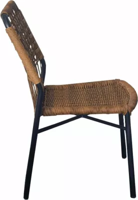 Karrige PANAMA 2, kafe-natyrale, 45x58x83
