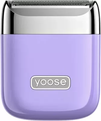 Makinë rroje për femra Yoose NANO, IPX7, USB-C, deri 6 javë, set me 5 pjesë, vjollcë
