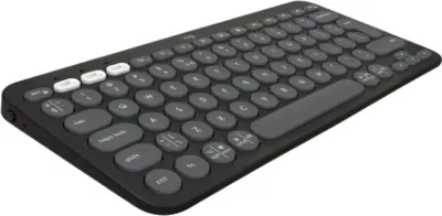 Tastierë Logitech Pebble Keys 2 K380s, wireless, mini, Bluetooth, Graphite