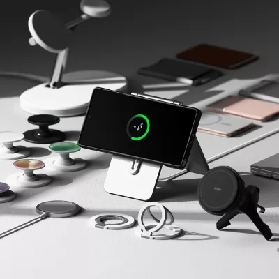 Mbështjellës Ringke Onyx MagSafe për Samsung Galaxy S25 Ultra, i zi