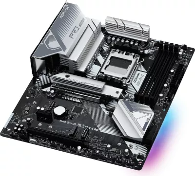 Pllakë amë ASRock B650 Pro RS, Socket AM5, DDR5, 128 GB