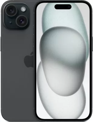Apple iPhone 15, 6.1", 256GB, black