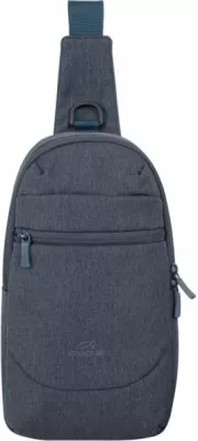 çantë supi RIVACASE 7711 për celular/tablet deri 10.5", gri e errët