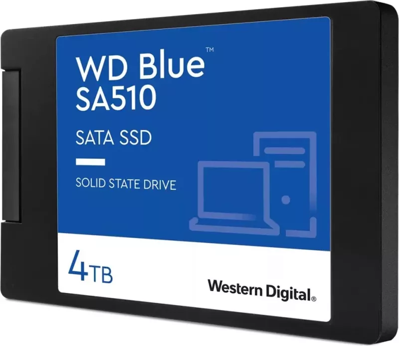 SSD WD Blue SA510, 4 TB, Serial ATA, 2.5 inç